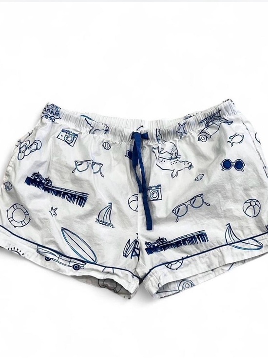 sank and abel Pants - Nathan Turner x Sank and Abel Coastal Beach Print Shorts 100% Organic Cotton